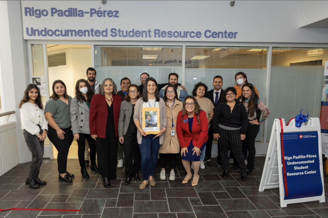 UIC Rigo Padilla-Pérez Undocumented Student Resource Center Open house 2023